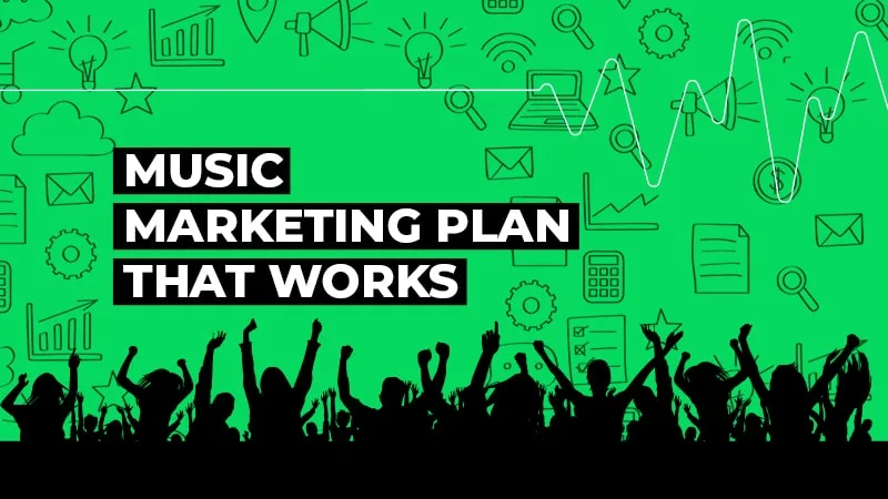 music marketing plan that works