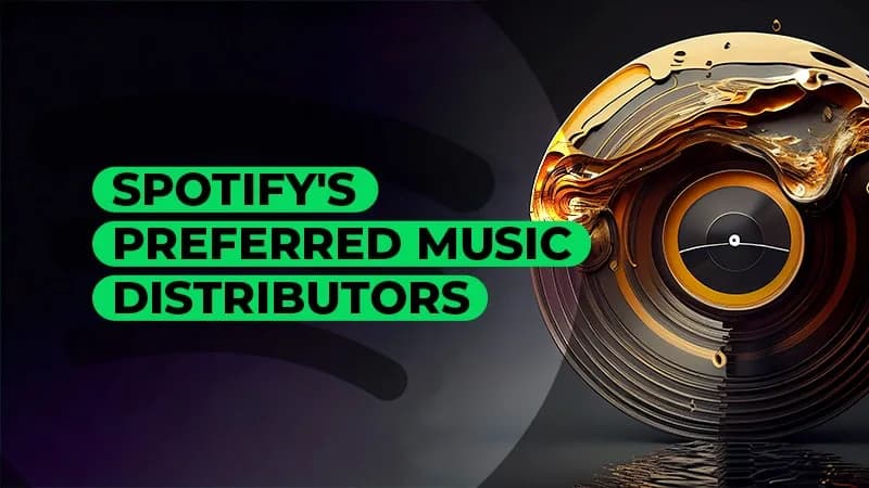 spotify's preferred music distributors