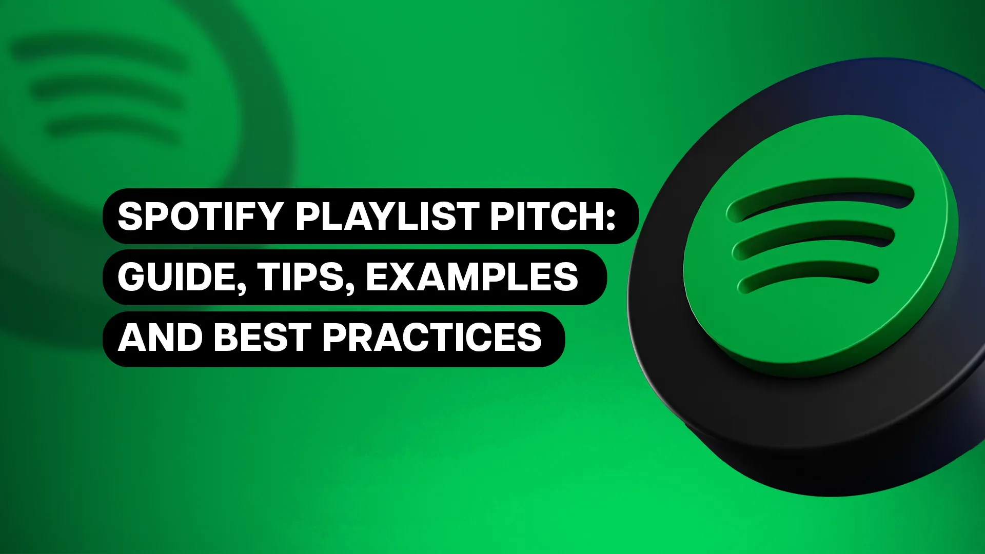 Spotify playlist pitch