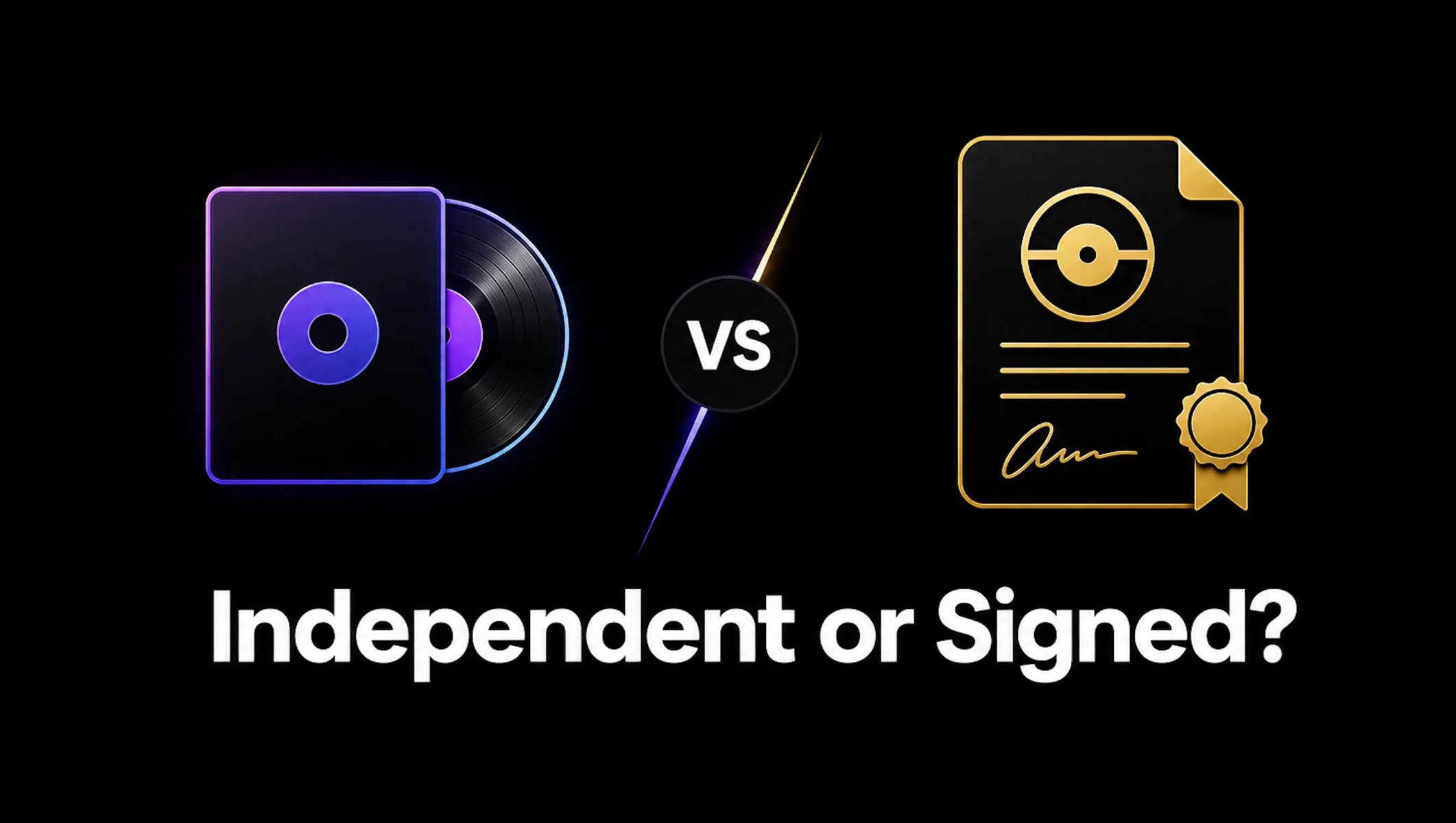 Pros and cons of signing to a record label