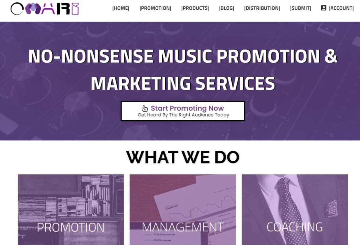 Omari MC Spotify Promotion Service