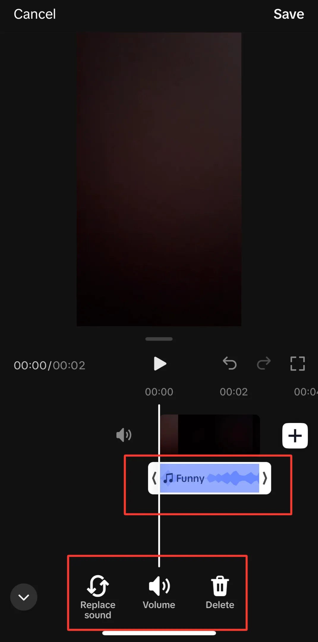 how to add music to tiktok video