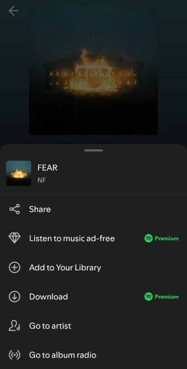 Getting a link for Spotify codes