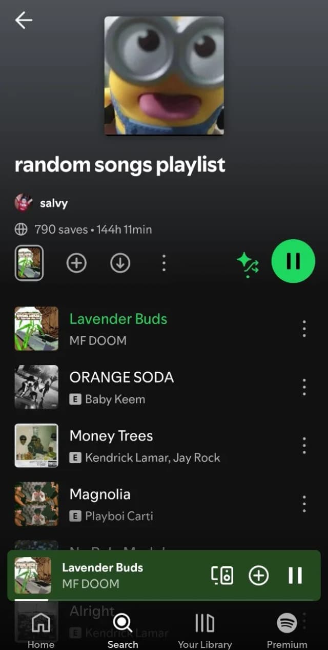 random music playlist
