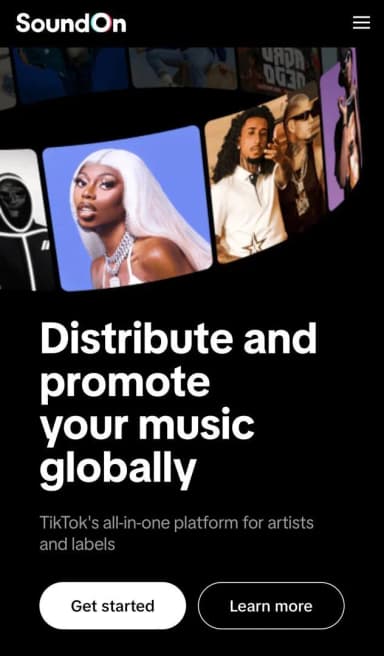 Sound on by tiktok for music promotion