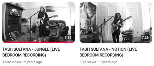 Tash sultana live bedroom recordings