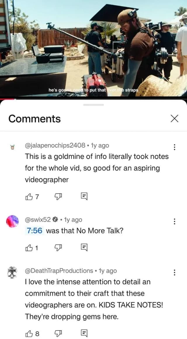 Using behind the scenes to make a song go viral