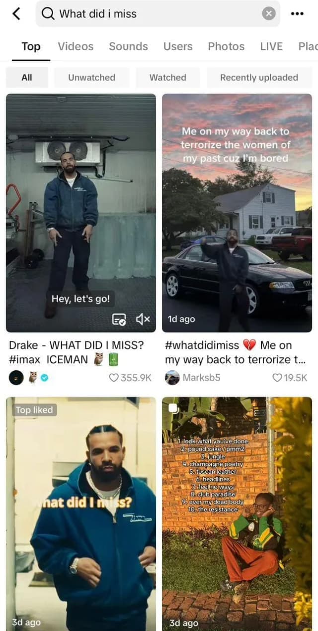 What did I miss virality check on TikTok