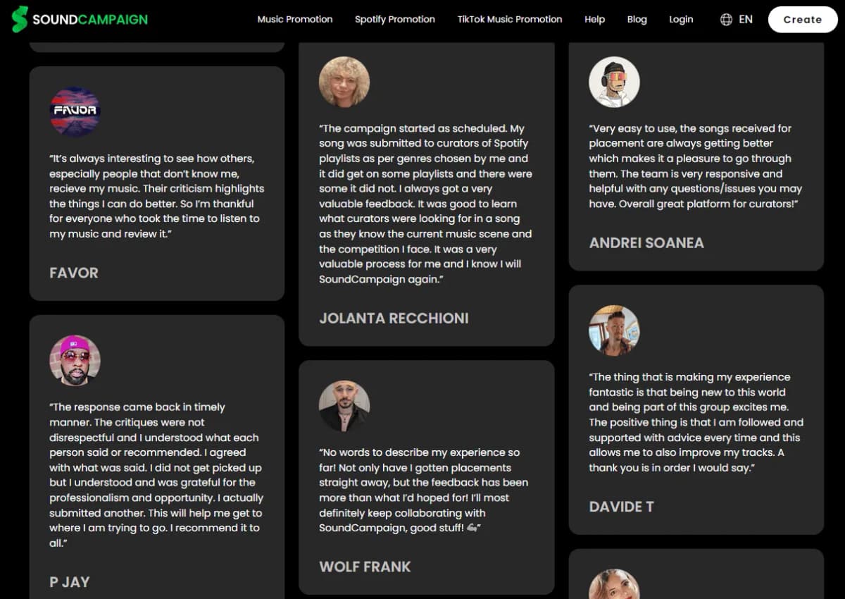 why choose soundcampaign
