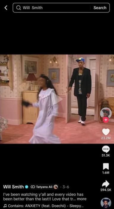 Will Smith TikTok viral strategy