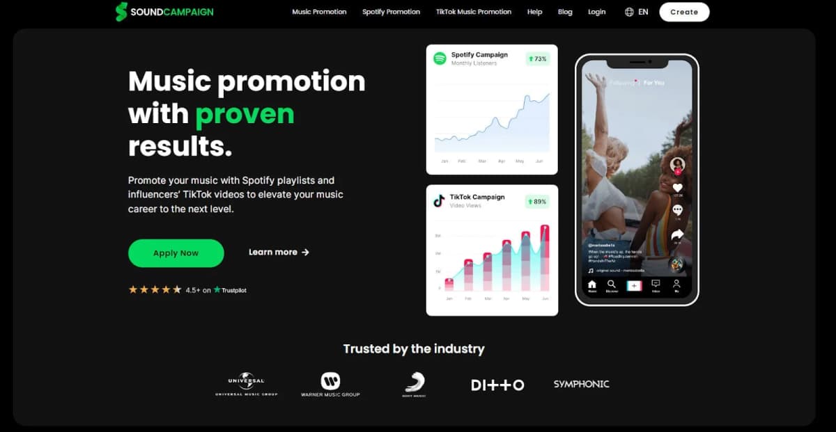 TikTok music promotion