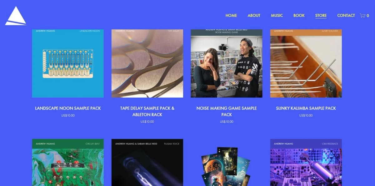 Andrew Huang digital product store