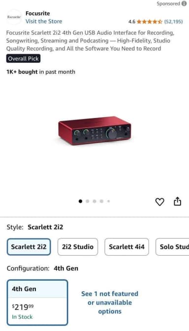 Audio recording equipment christmas gifts musicians