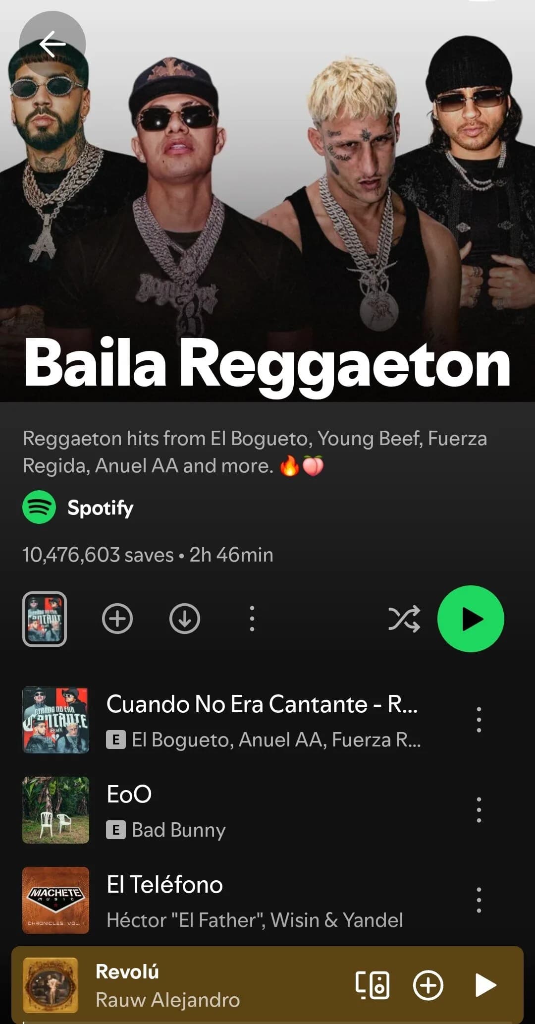 balia reggaeton spotify playlist