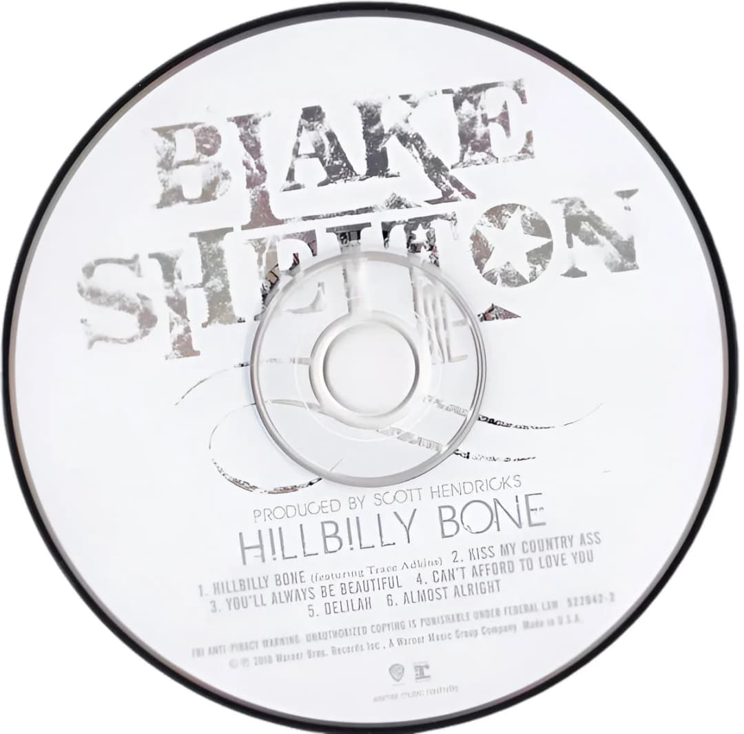 Blake Shelton Six Pak CD in 2010