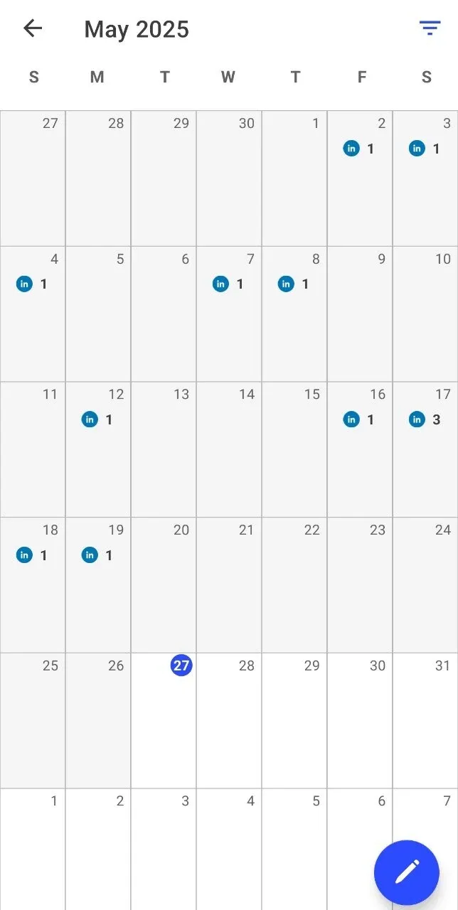 buffer calendar