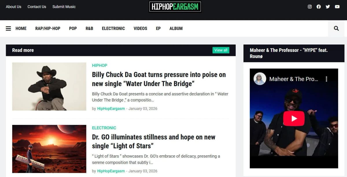 Hiphop eargasm music blog