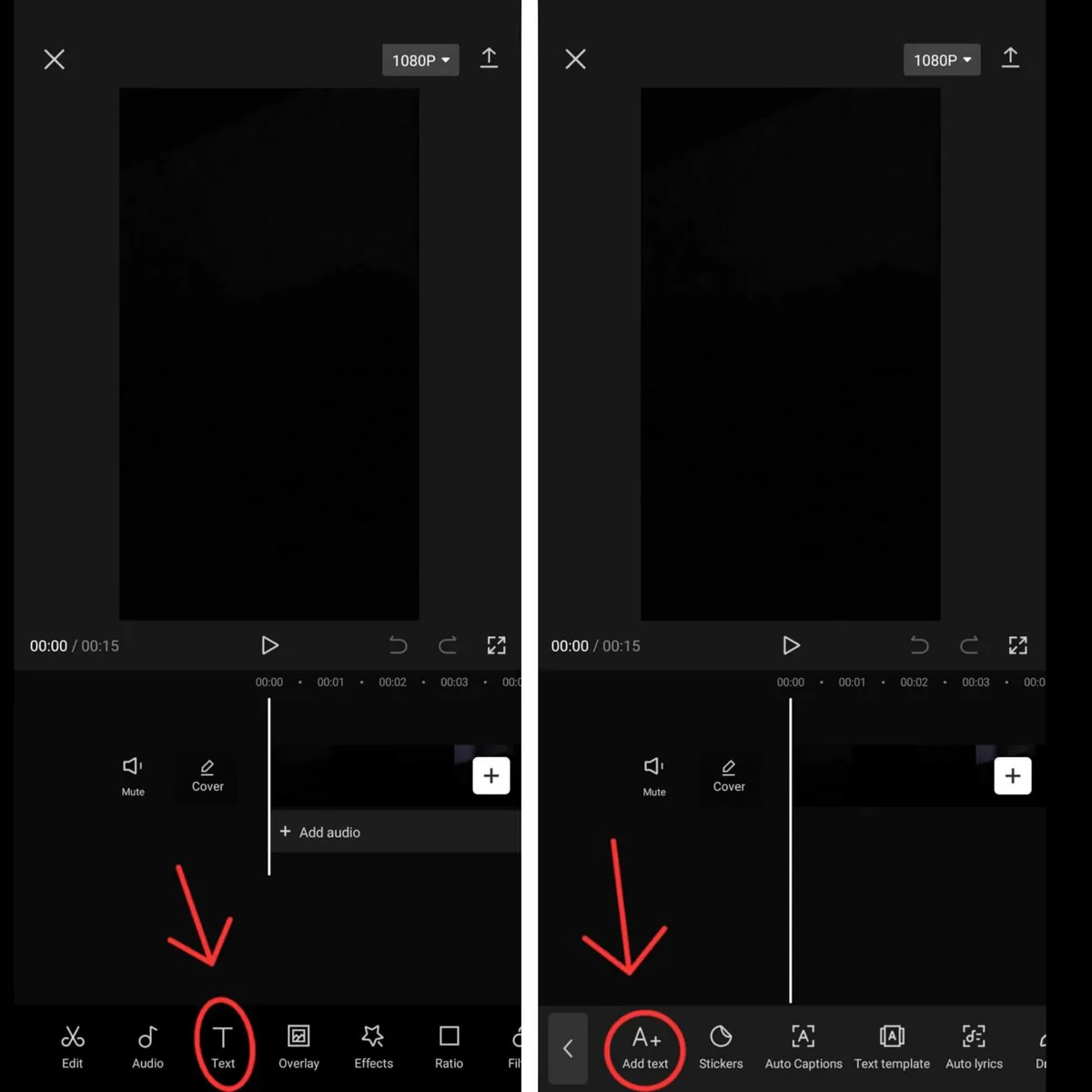 how to add song lyric text box on tiktok