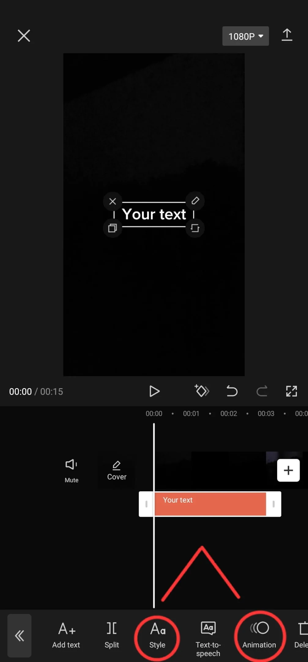 how to add song lyric text box on tiktok