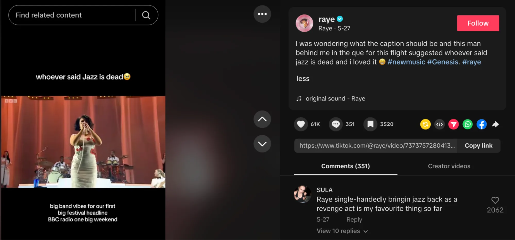 Tik tok video views