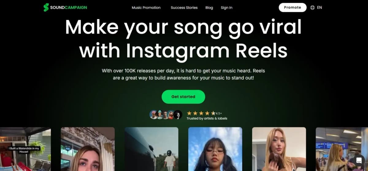 Instagram promotion service