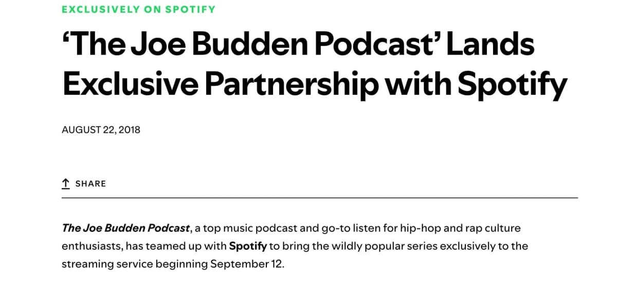 Joe Budden podcast marketing strategy