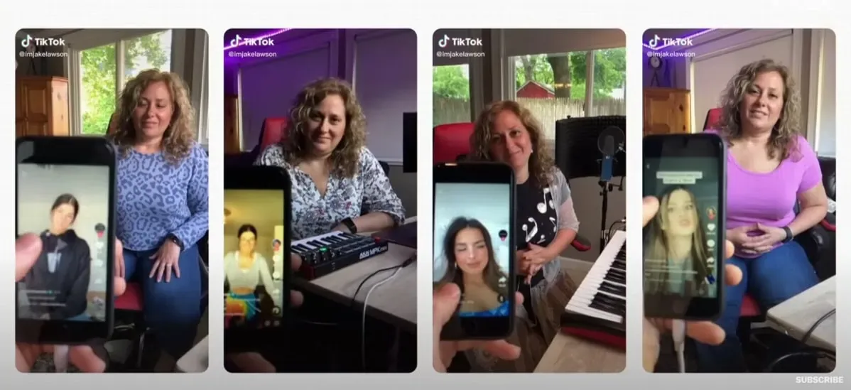 JVKE and his mom creating a strategy to make songs go viral on tiktok and instagram