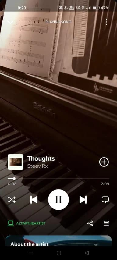 Looping performance snippet Canvas video
