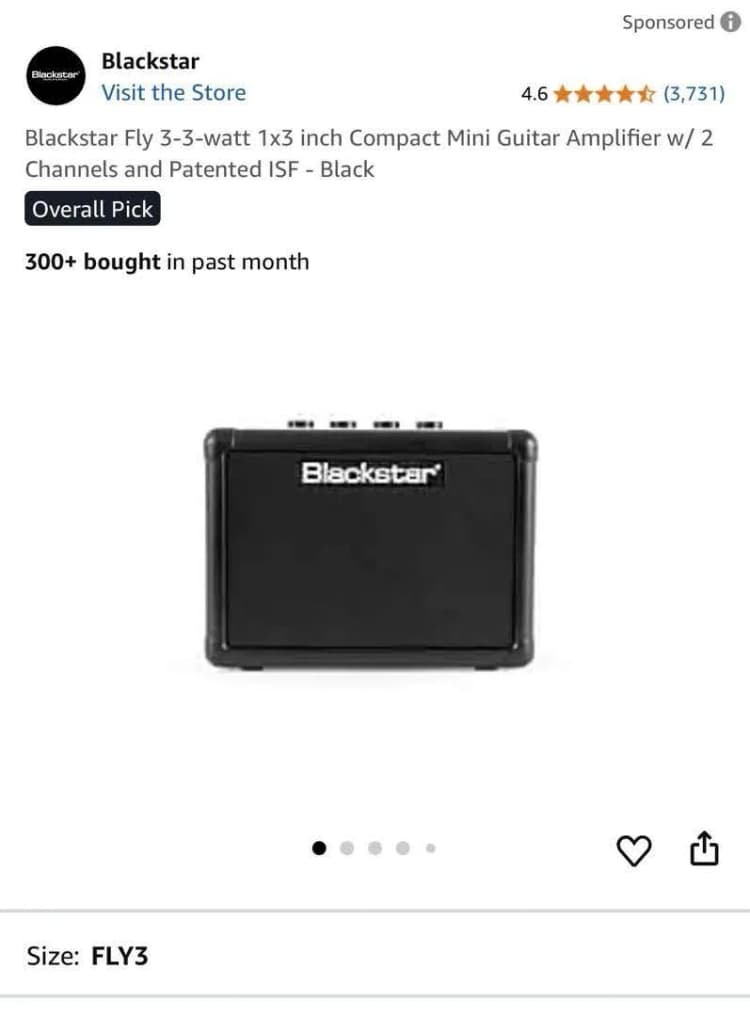 Mini amp christmas gifts musicians