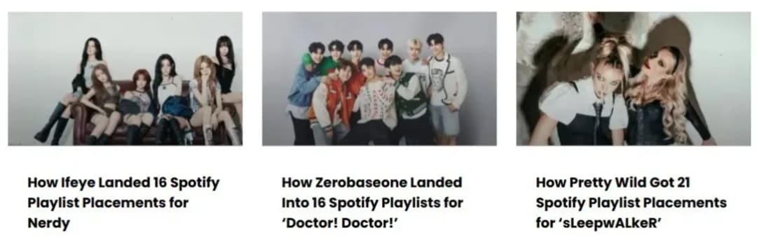 More musician case studies