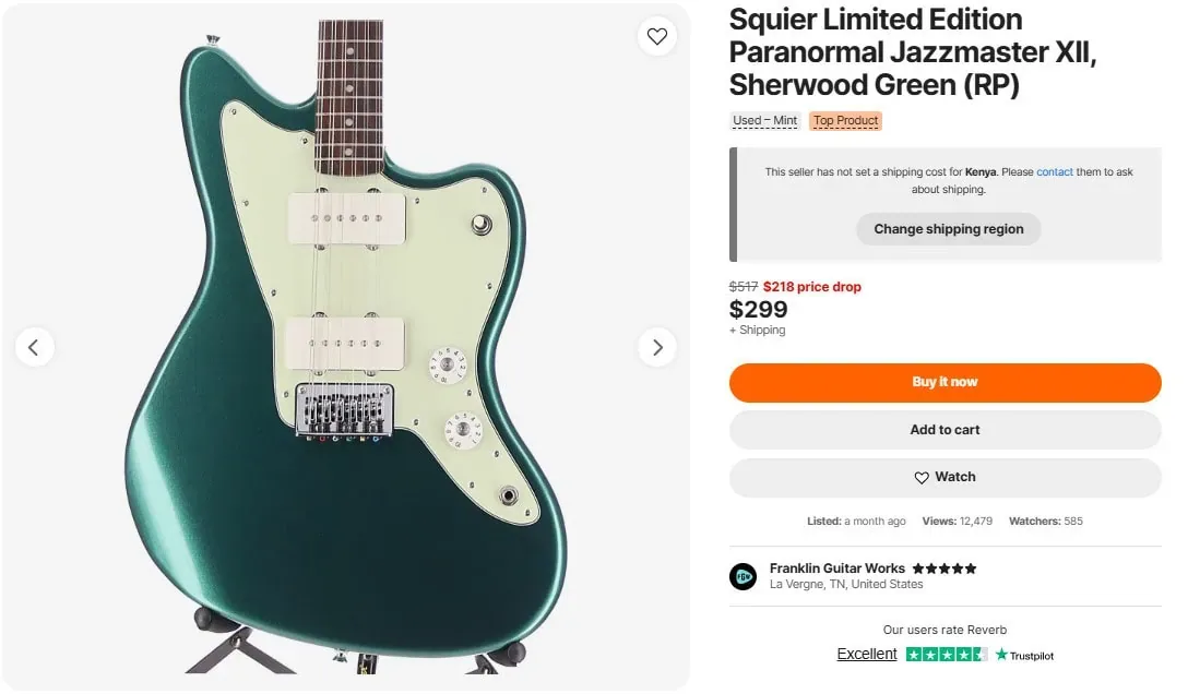 music black friday deals guitar jazzmaster