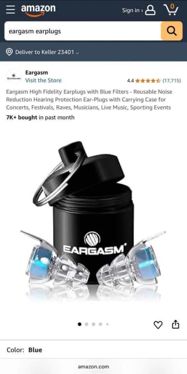 Musicians christmas gifts eargasm earplugs