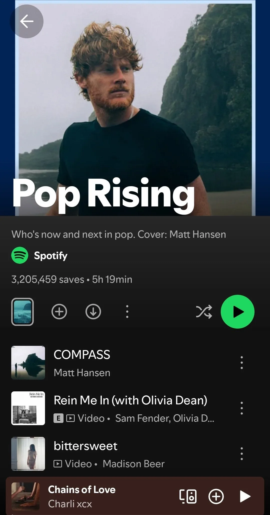 pop rising spotify playlist