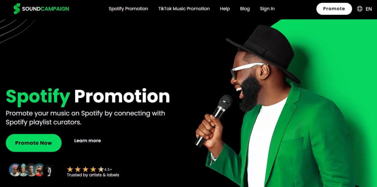 SoundCampaign for Spotify Playlist Placement