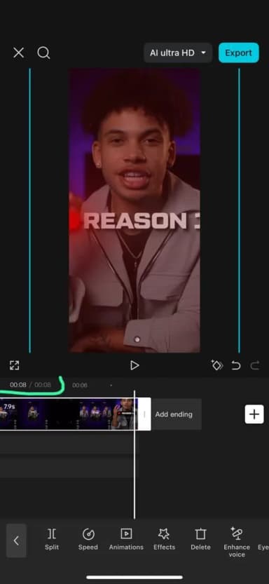 Spotify Canvas videos tutorial step 3