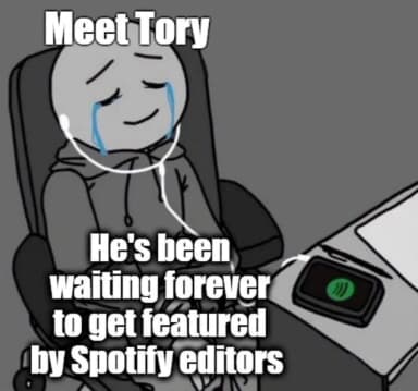Spotify Editorial Playlist Meme