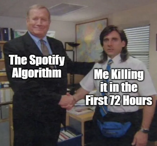 Spotify Meme First 24 Hours