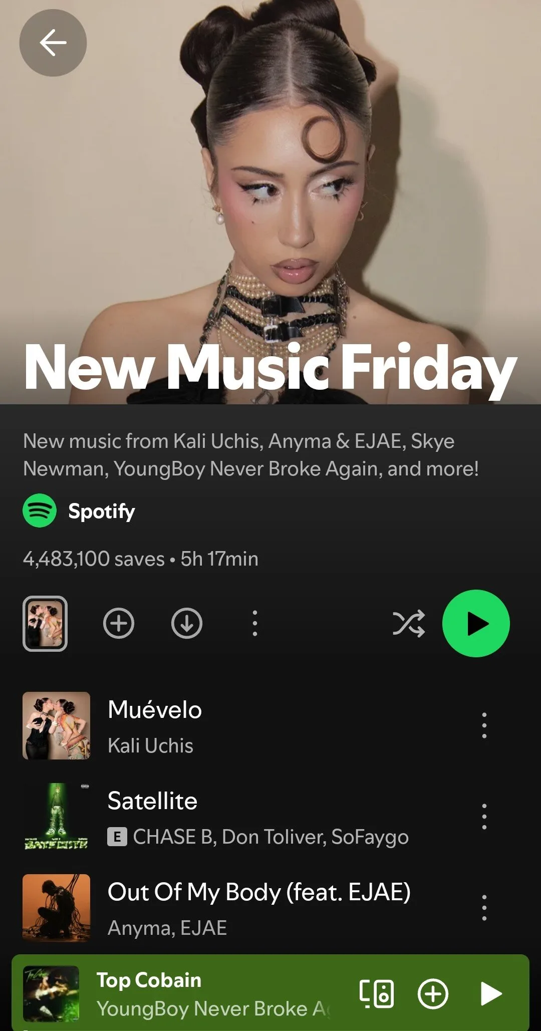 spotify playlist new music friday