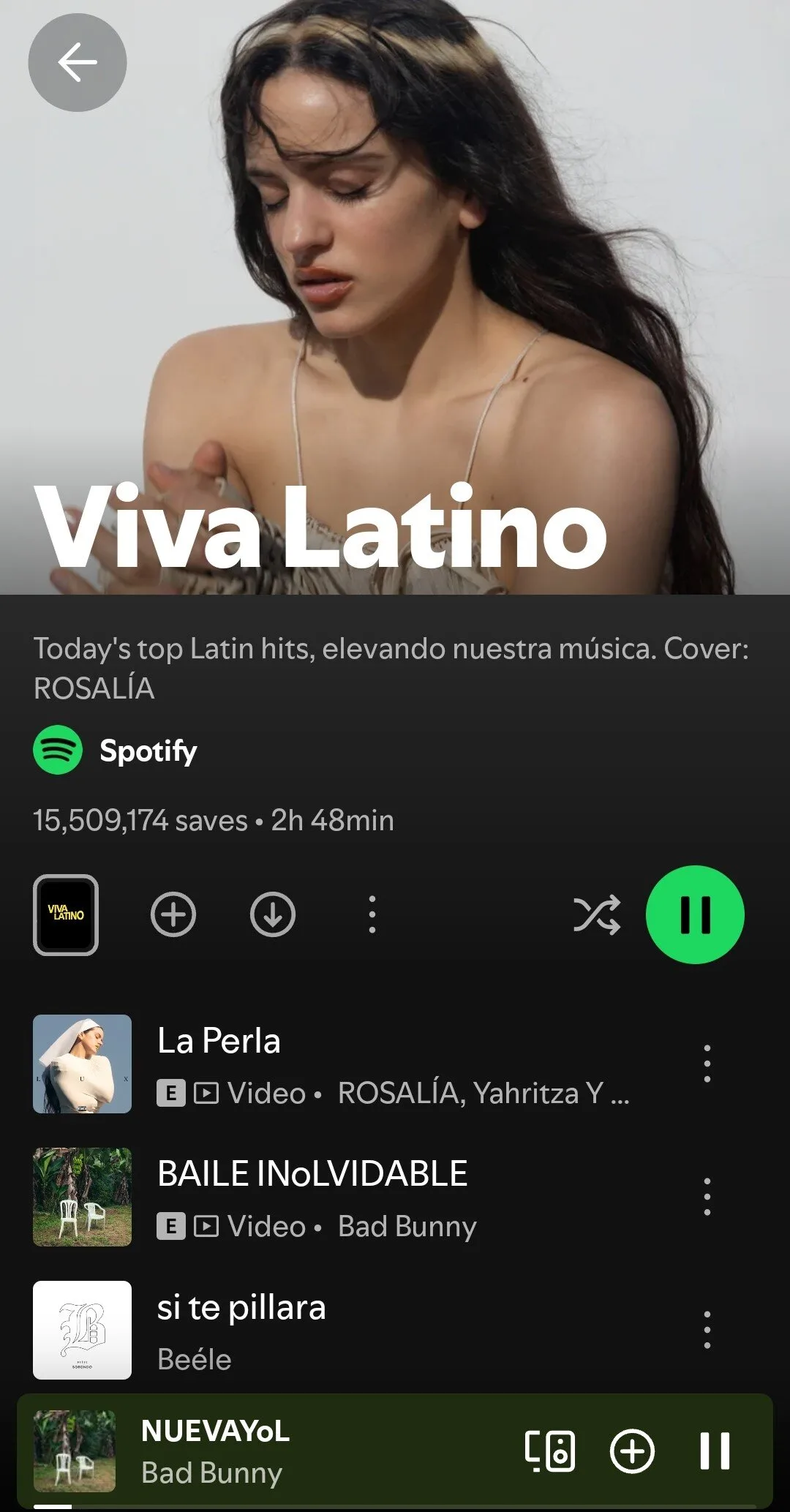 spotify playlist viva latino