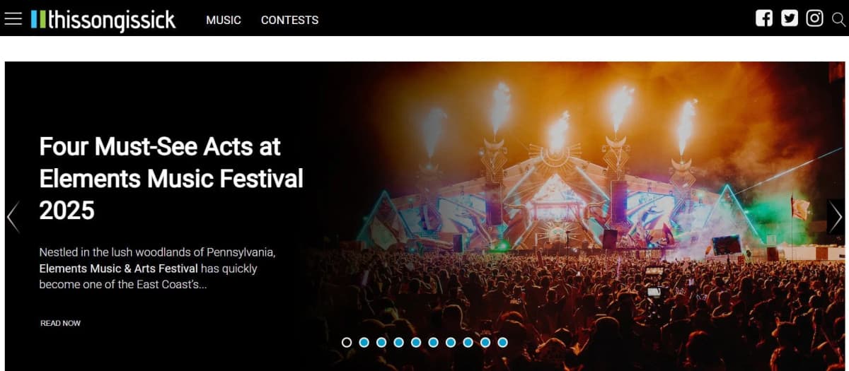 Thissongissick music blog