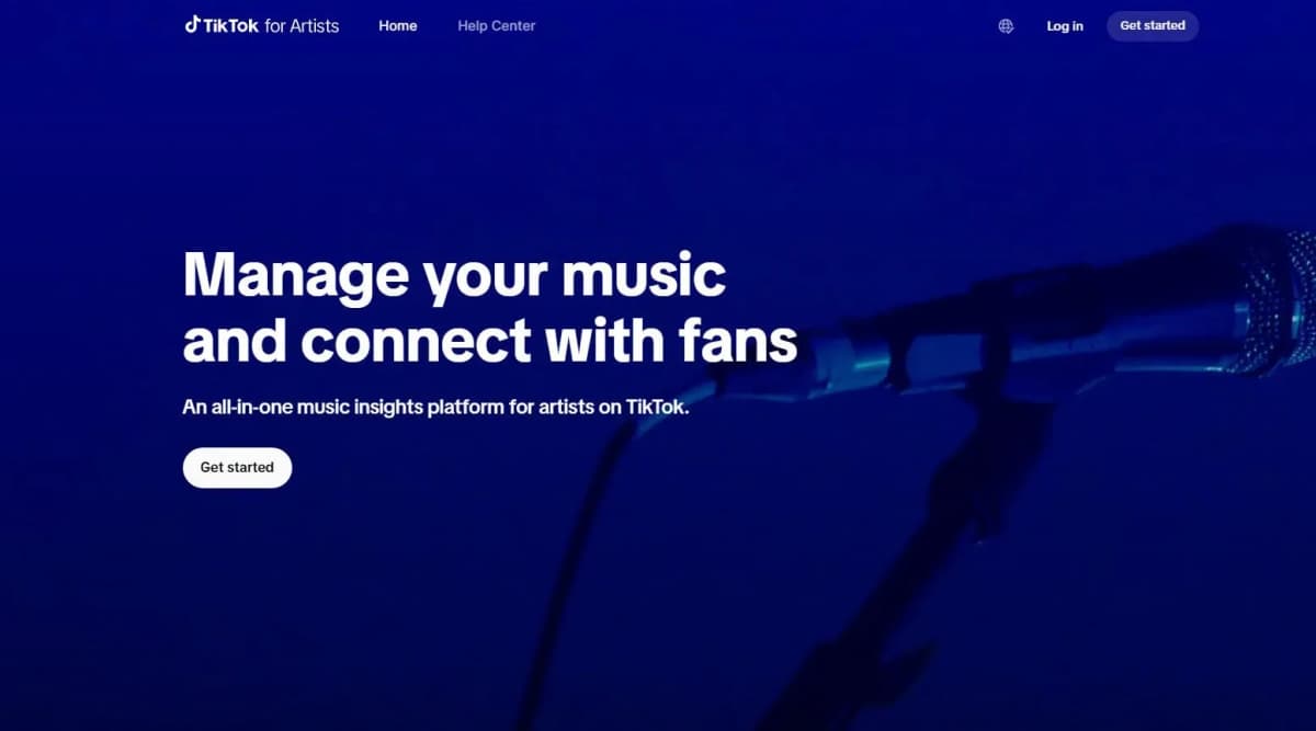 tiktok for artists manage your music