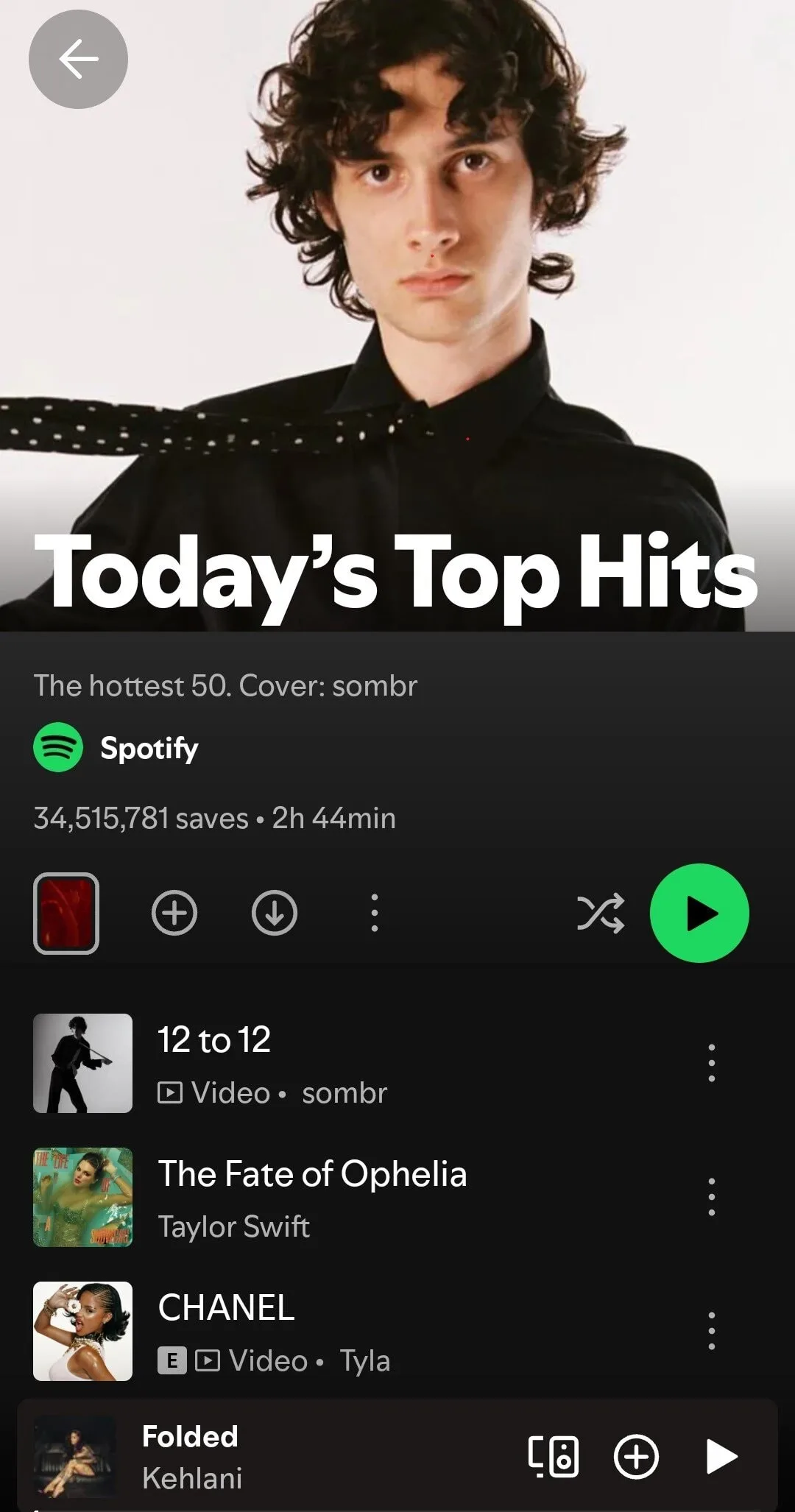 todays top hits spotify playlist