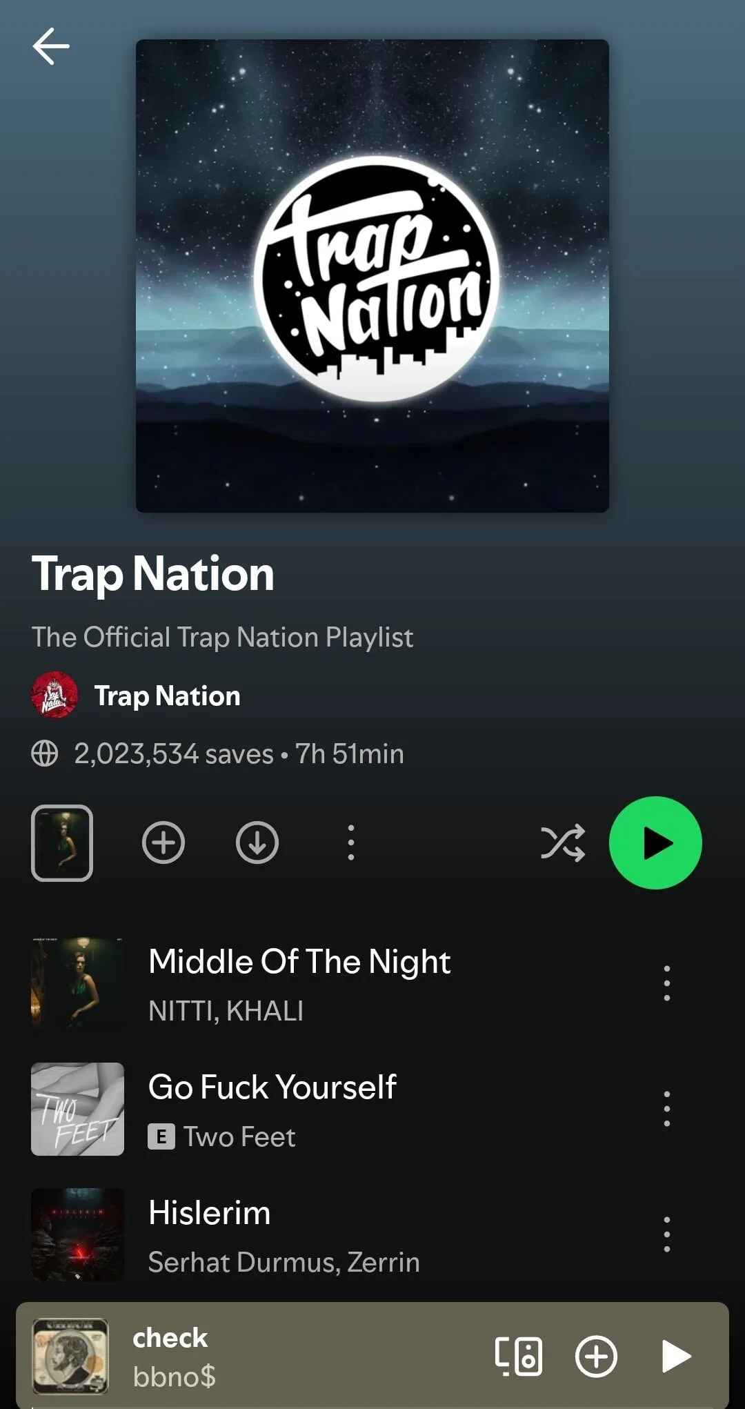 trap nation spotify playlist