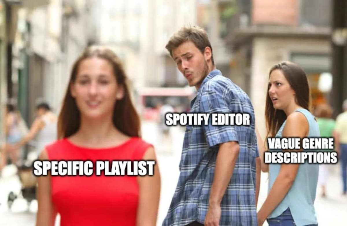 Why vague genre description fails when pitching Spotify playlist editors